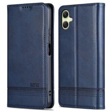 AZNS - AZNS Samsung Galaxy A06 Fodral Äkta läder - Blå