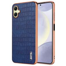 AZNS - AZNS Samsung Galaxy A06 Fodral Electroplating Krokodil PU+TPU - Blå