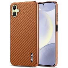 AZNS - AZNS Samsung Galaxy A06 Fodral Electroplating PU + TPU - Brun