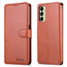 AZNS - AZNS Samsung Galaxy A14 5G Fodral Äkta läder - Brun