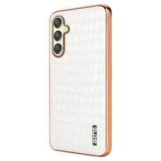 AZNS - AZNS Samsung Galaxy A14 5G Fodral Äkta läder - Vit