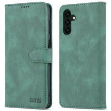 AZNS - AZNS Samsung Galaxy A14 5G Fodral PU Läder - Grön