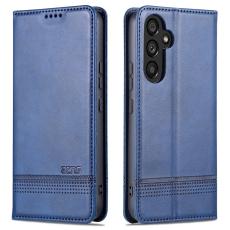 AZNS - AZNS Samsung Galaxy A35 5G Fodral - PU Läder - Blå