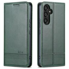 AZNS - AZNS Samsung Galaxy A35 5G Fodral - PU Läder - Grön
