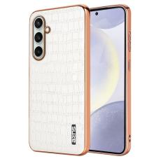 AZNS - AZNS Samsung Galaxy A36 5G Fodral Electroplating PU+TPU - Vit