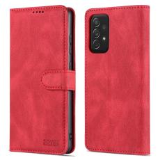 AZNS - AZNS Samsung Galaxy A52 5G Skal Äkta läder - Röd