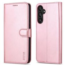 AZNS - AZNS Samsung Galaxy A54 5G Fodral PU L&auml;der - Rose Gold