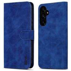 AZNS - AZNS Samsung Galaxy A55 5G Fodral i &Auml;kta l&auml;der - Bl&aring;