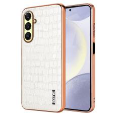 AZNS - AZNS Samsung Galaxy A56 5G Fodral Electroplating PU + TPU - Vit