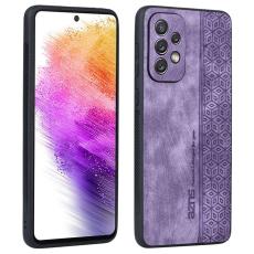 AZNS - AZNS Samsung Galaxy A73 5G Fodral - PU Läder - Lila