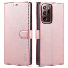 AZNS - AZNS Samsung Galaxy Note20 Ultra Skal Äkta läder - Roséguld