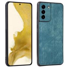 AZNS - AZNS Samsung Galaxy S21 Fodral &Auml;kta l&auml;der - Gr&ouml;n