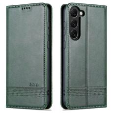 AZNS - AZNS Samsung Galaxy S23 Fodral Äkta läder - Grön