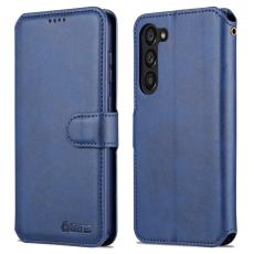 AZNS - AZNS Samsung Galaxy S23+ Skal Äkta läder - Blå