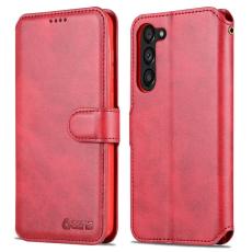 AZNS - AZNS Samsung Galaxy S23+ Skal Äkta Läder - Röd