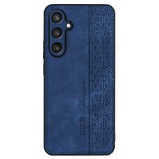 AZNS - AZNS Samsung Galaxy S24 FE Fodral Shockproof PU L&auml;der - Bl&aring;