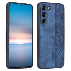 AZNS - AZNS Samsung Galaxy S24+ Fodral PU Läder - Blå