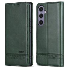 AZNS - AZNS Samsung Galaxy S25+ Fodral Äkta läder - Grön