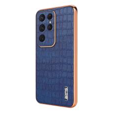 AZNS - AZNS Samsung Galaxy S25 Ultra Fodral Electroplating PU+TPU - Blå