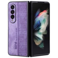AZNS - AZNS Samsung Galaxy Z Fold3 Fodral - PU Läder - Lila