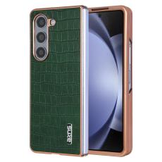 AZNS - AZNS Samsung Galaxy Z Fold6 Fodral Äkta läder - Grön