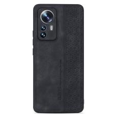 AZNS - AZNS Xiaomi 12 Pro 5G Fodral PU Läder - Svart
