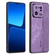 AZNS - AZNS Xiaomi 13 Pro 5G Fodral i PU-l&auml;der och TPU - Lila