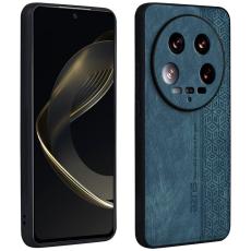 AZNS - AZNS Xiaomi 14 Ultra Fodral Mönster Läder+TPU - Grön