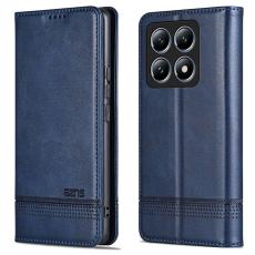 AZNS - AZNS Xiaomi 14T Fodral Äkta läder Plånboksfodral - Blå