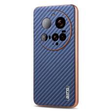 AZNS - AZNS Xiaomi 15 Ultra Fodral - Electroplating Carbon Fiber PU + TPU - Bl&aring;