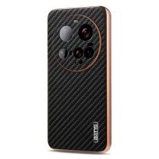 AZNS - AZNS Xiaomi 15 Ultra Fodral - Electroplating Carbon Fiber PU + TPU - Svart