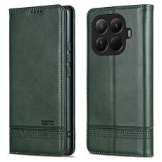AZNS - AZNS Xiaomi 15T Pro Fodral Äkta läder - Grön