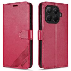 AZNS - AZNS Xiaomi 15T Pro Fodral Anti-Scratch PU L&auml;der - R&ouml;d