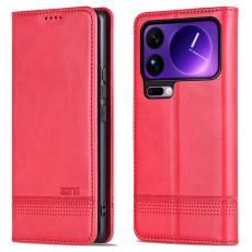 AZNS - AZNS Xiaomi 17 Pro Fodral Äkta läder - Röd