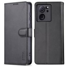AZNS - AZNS Xiaomi Redmi K60 Ultra / 13T / 13T Pro Fodral - PU Läder - Svart