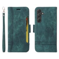 BETOPNICE - BETOPNICE 001 f&ouml;r Samsung Galaxy A55 5G Fodral &Auml;kta l&auml;der - Gr&ouml;n