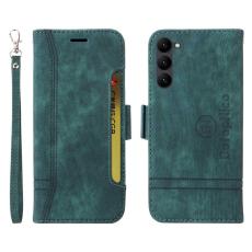 BETOPNICE - BETOPNICE 001 Samsung Galaxy S23 Fodral PU Läder - Grön