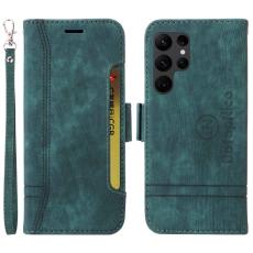 BETOPNICE - BETOPNICE 001 Samsung Galaxy S23 Ultra Fodral Äkta läder - Grön