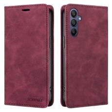 BETOPNICE - BETOPNICE 003 f&ouml;r Samsung Galaxy A17 Fodral &Auml;kta l&auml;der - R&ouml;d