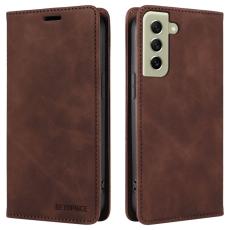 BETOPNICE - BETOPNICE 003 Fodral f&ouml;r Samsung Galaxy S21+ 5G - &Auml;kta l&auml;der - Brun