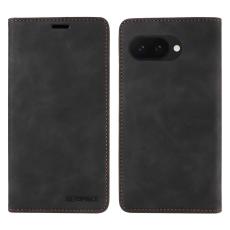 BETOPNICE - BETOPNICE 003 Google Pixel 9a Wallet Fodral Äkta läder - Svart