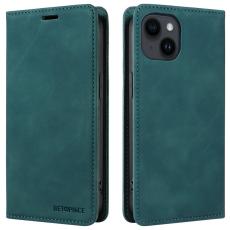 BETOPNICE - BETOPNICE 003 iPhone 15 Plus Fodral - PU Läder - Grön