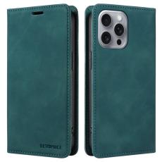 BETOPNICE - BETOPNICE 003 iPhone 16 Pro Max Fodral &Auml;kta l&auml;der - Gr&ouml;n