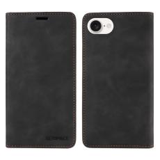 BETOPNICE - BETOPNICE 003 iPhone 16e Wallet Fodral Äkta läder - Svart
