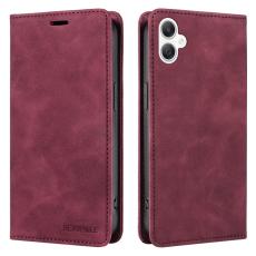 BETOPNICE - BETOPNICE 003 Samsung Galaxy A06 4G Fodral Äkta läder - Röd