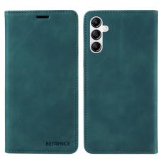 BETOPNICE - BETOPNICE 003 Samsung Galaxy A14 Fodral Äkta läder - Grön