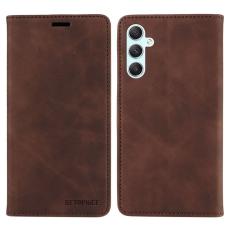 BETOPNICE - BETOPNICE 003 Samsung Galaxy A34 5G Fodral - PU Läder - Brun