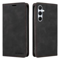 BETOPNICE - BETOPNICE 003 Samsung Galaxy A36 5G Fodral &Auml;kta l&auml;der - Svart