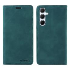 BETOPNICE - BETOPNICE 003 Samsung Galaxy A56 5G Fodral &Auml;kta l&auml;der - Gr&ouml;n