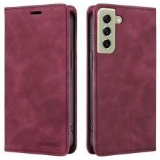 BETOPNICE - BETOPNICE 003 Samsung Galaxy S21 Fodral PU L&auml;der - R&ouml;d